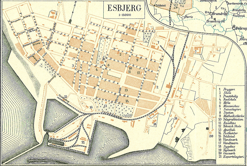 Esbjerg år 1900